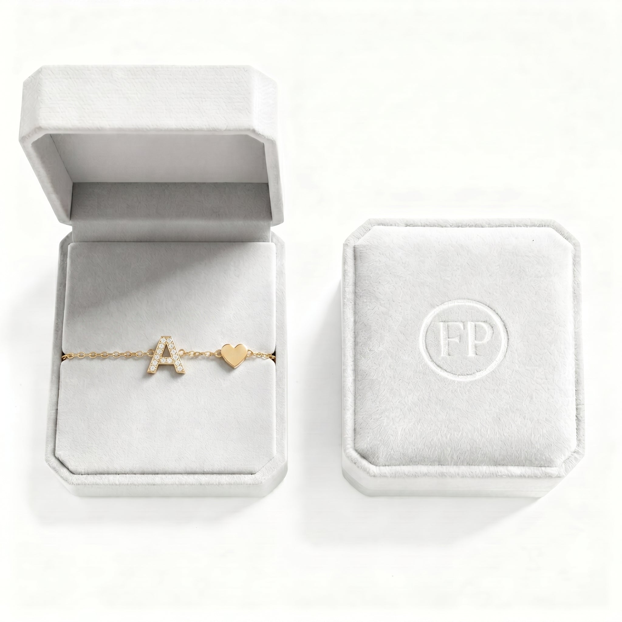 Pulseira de Charms Inicial