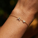 Pulseira de Charms Inicial