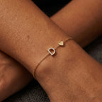 Pulseira de Charms Inicial