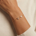 Pulseira de Charms Inicial