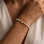 Pulseira de Nome "Pérola"