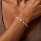 Pulseira de Nome "Pérola"