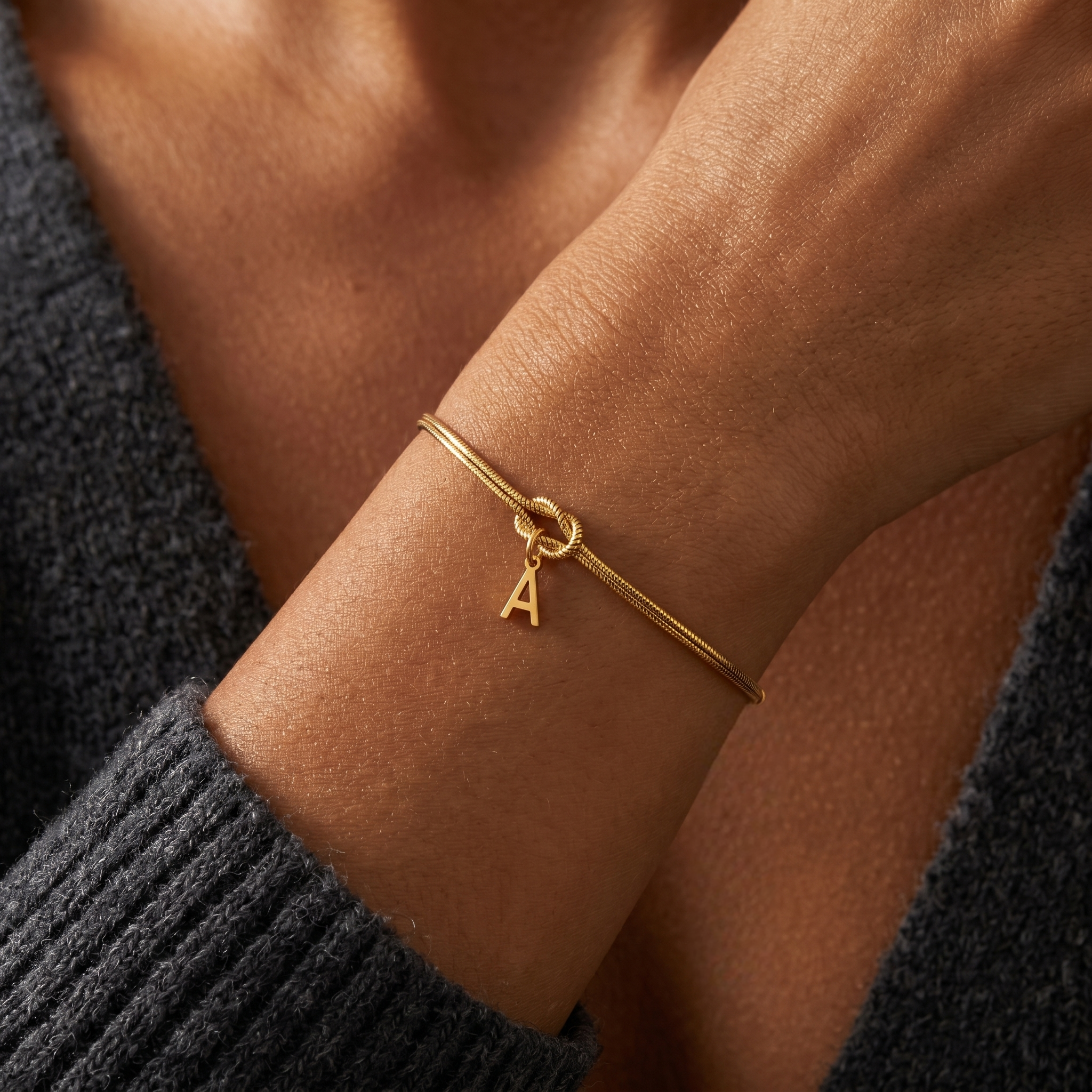 Pulseira de Iniciais "Bond"
