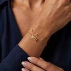 Bracelete de Iniciais "Amor"