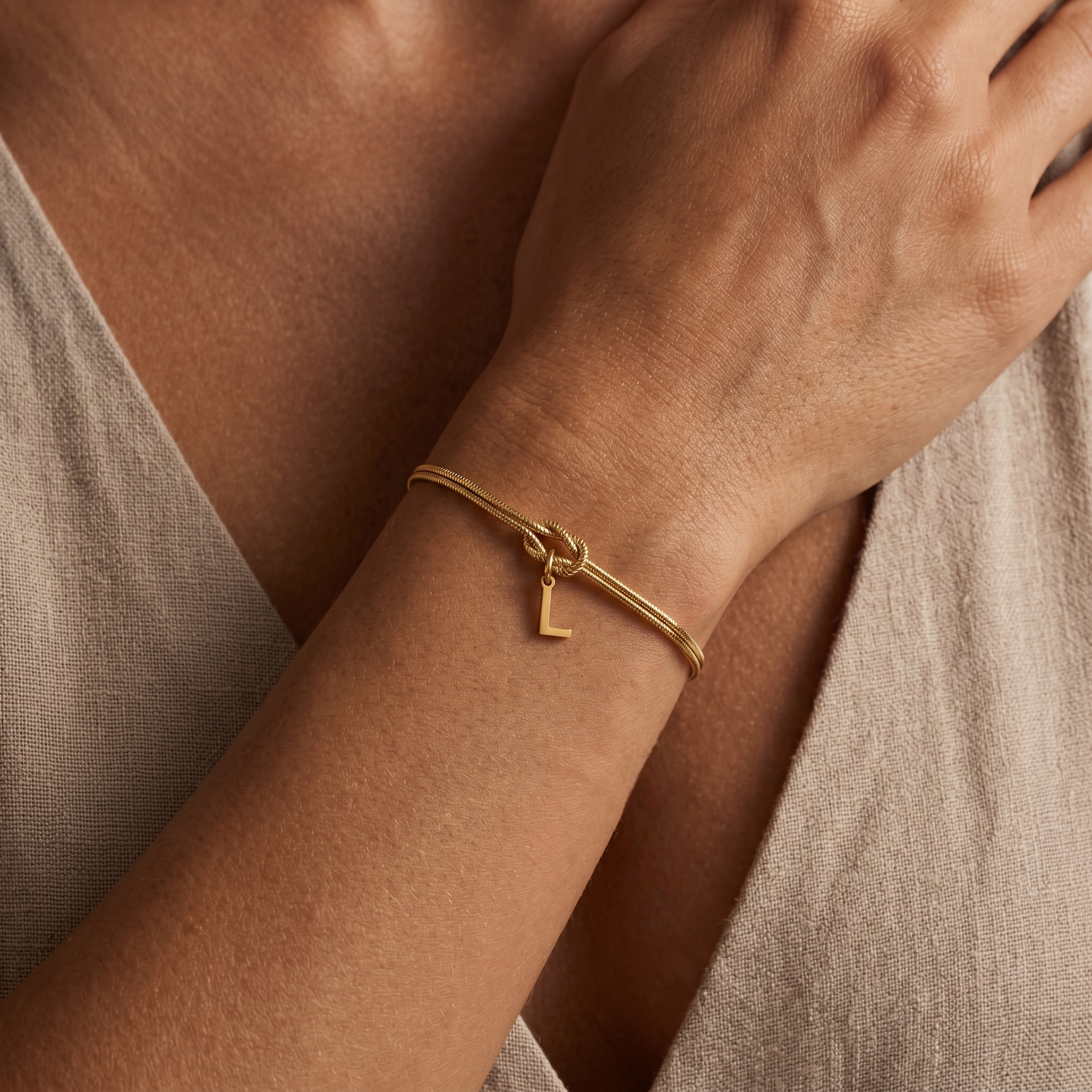 Pulseira de Iniciais "Bond"