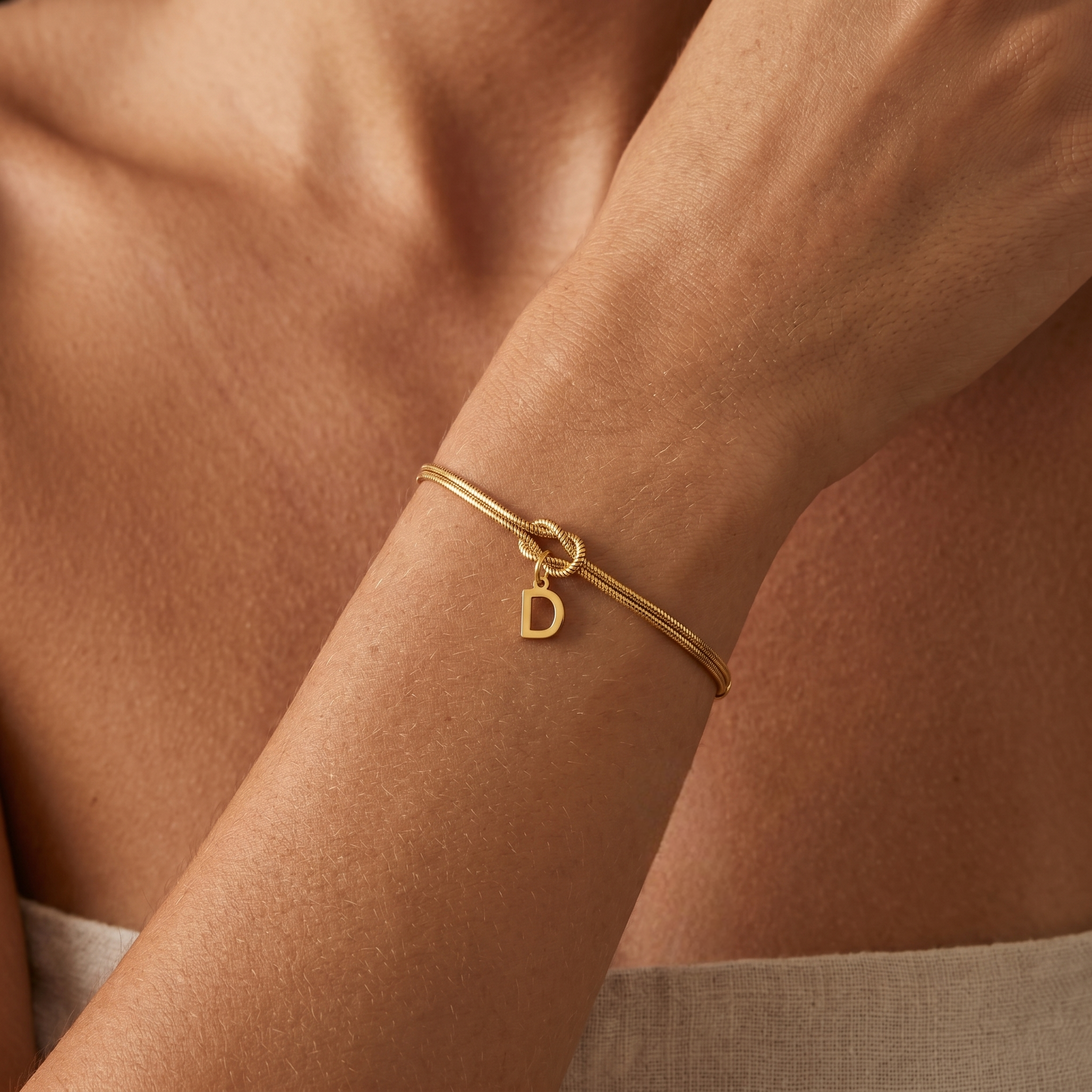 Pulseira de Iniciais "Bond"