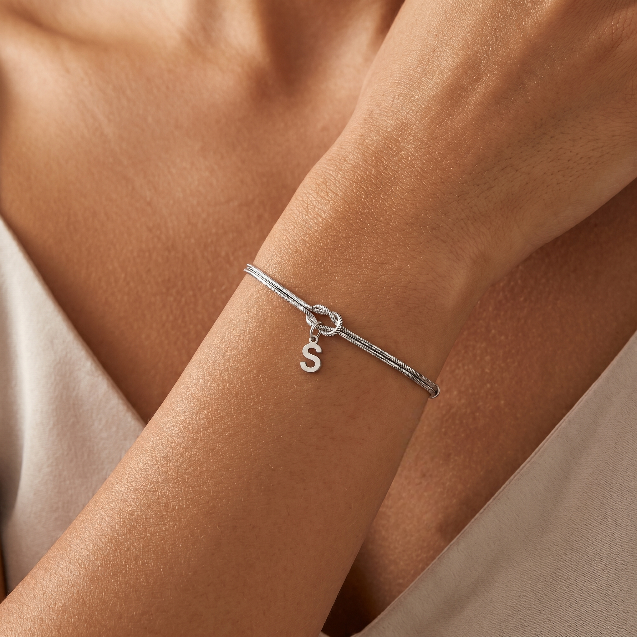 Pulseira de Iniciais "Bond"
